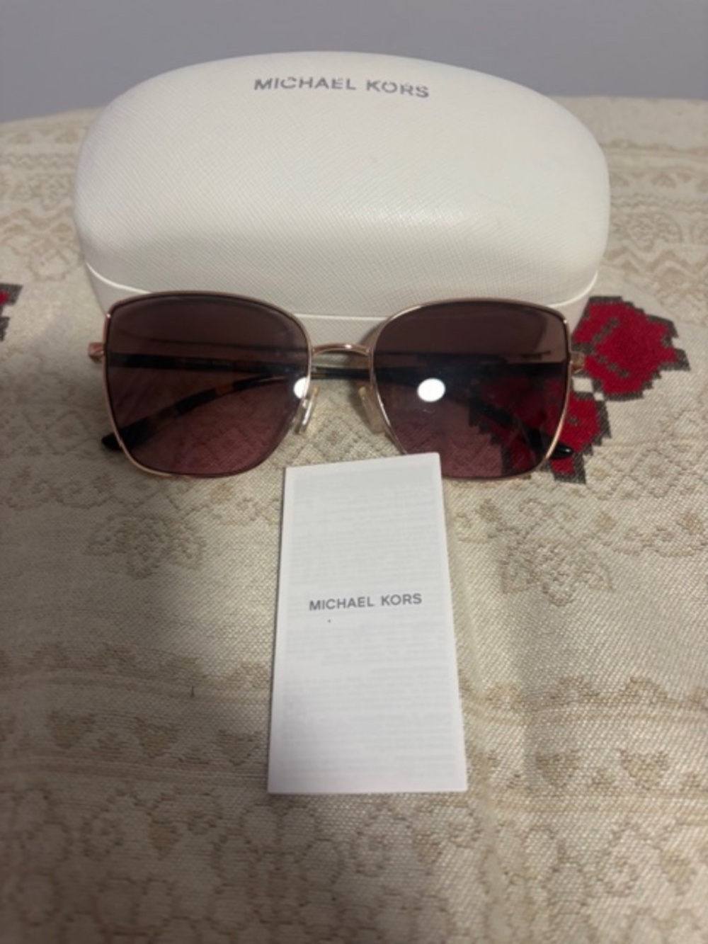 Authentic Michael Kors Metal frame Sunglasses